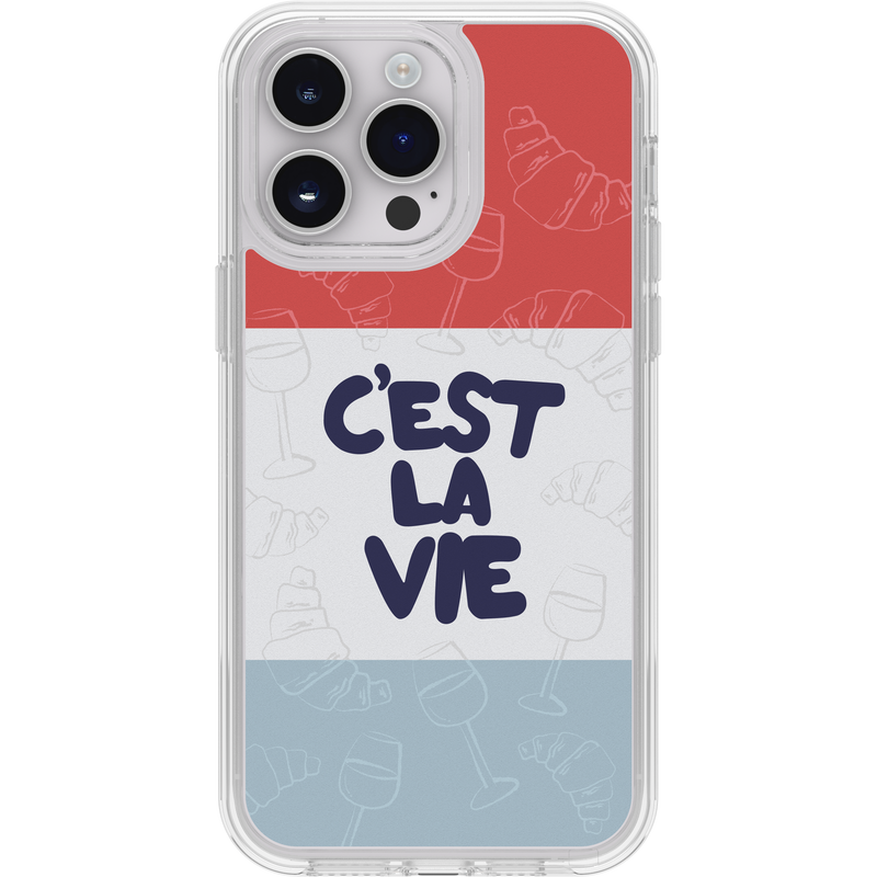 product image 1 - iPhone 14 Pro Max Case Symmetry Series Clear Paris Collection