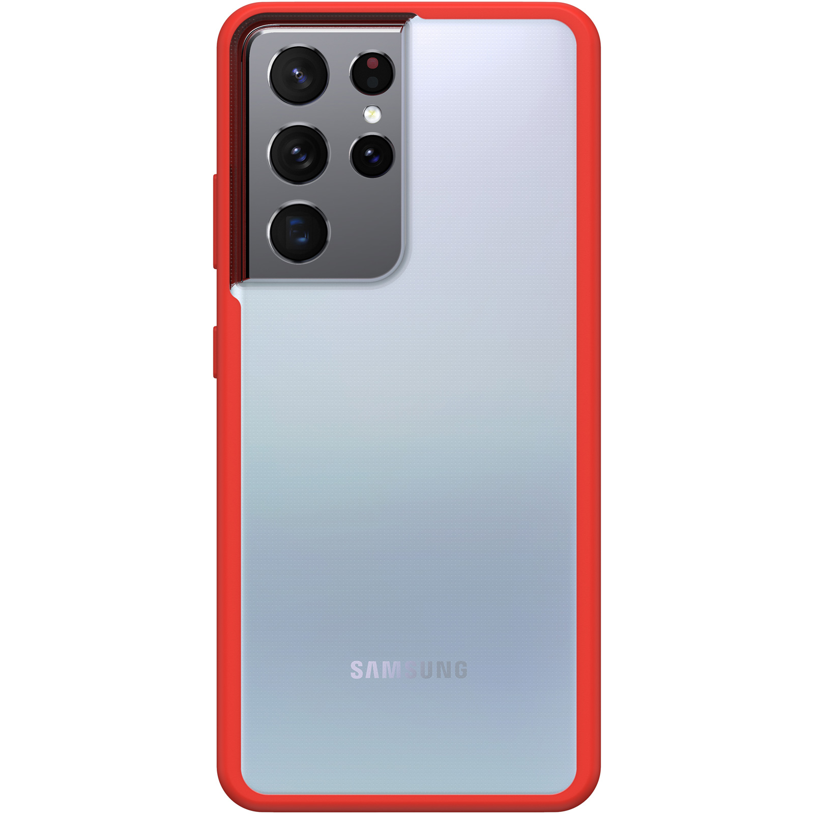 Photos - Case OtterBox Galaxy S21 Ultra  | React Series Power Red 77-81566 