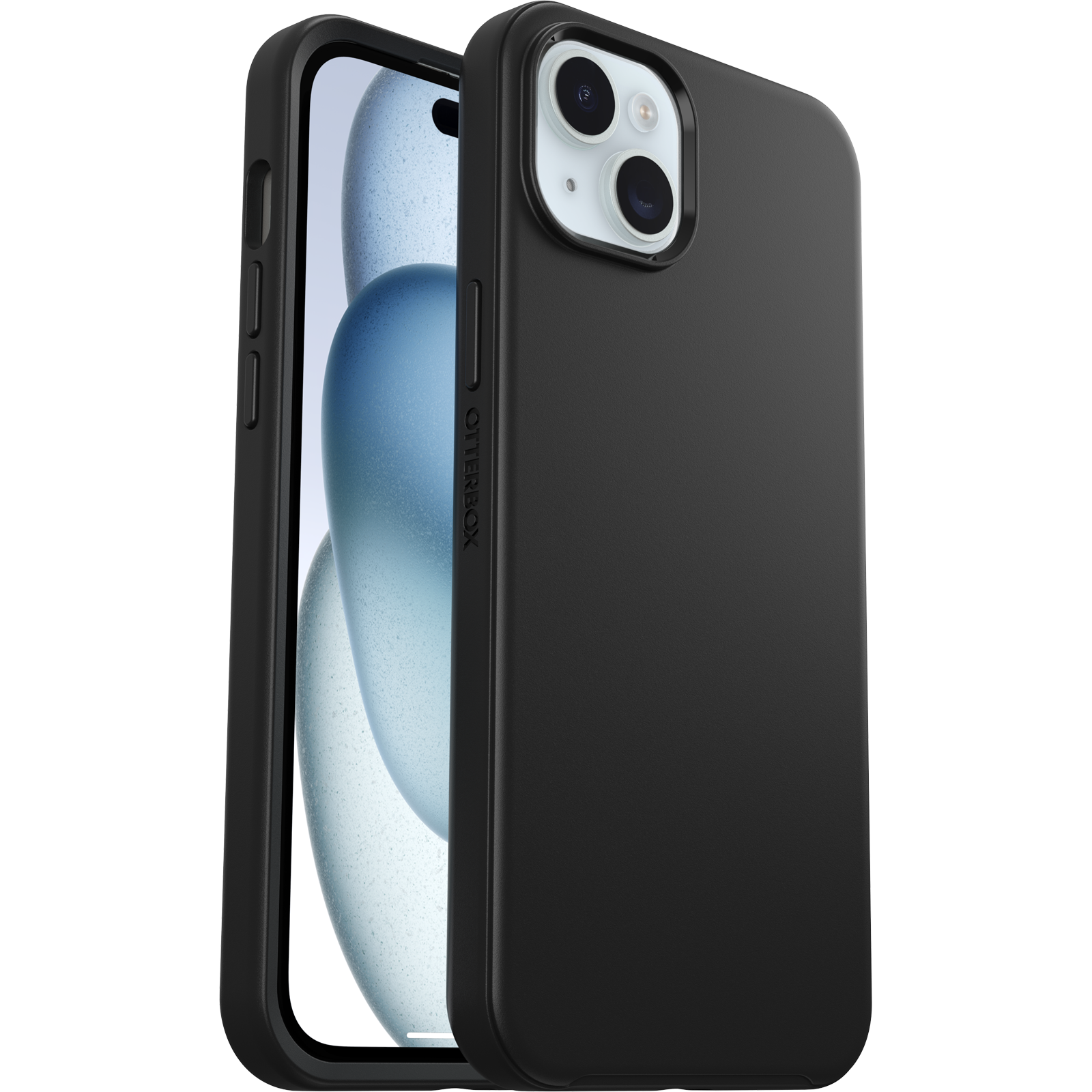 Photos - Case OtterBox iPhone 15 Plus  | Symmetry Series for MagSafe Black 77-92866 