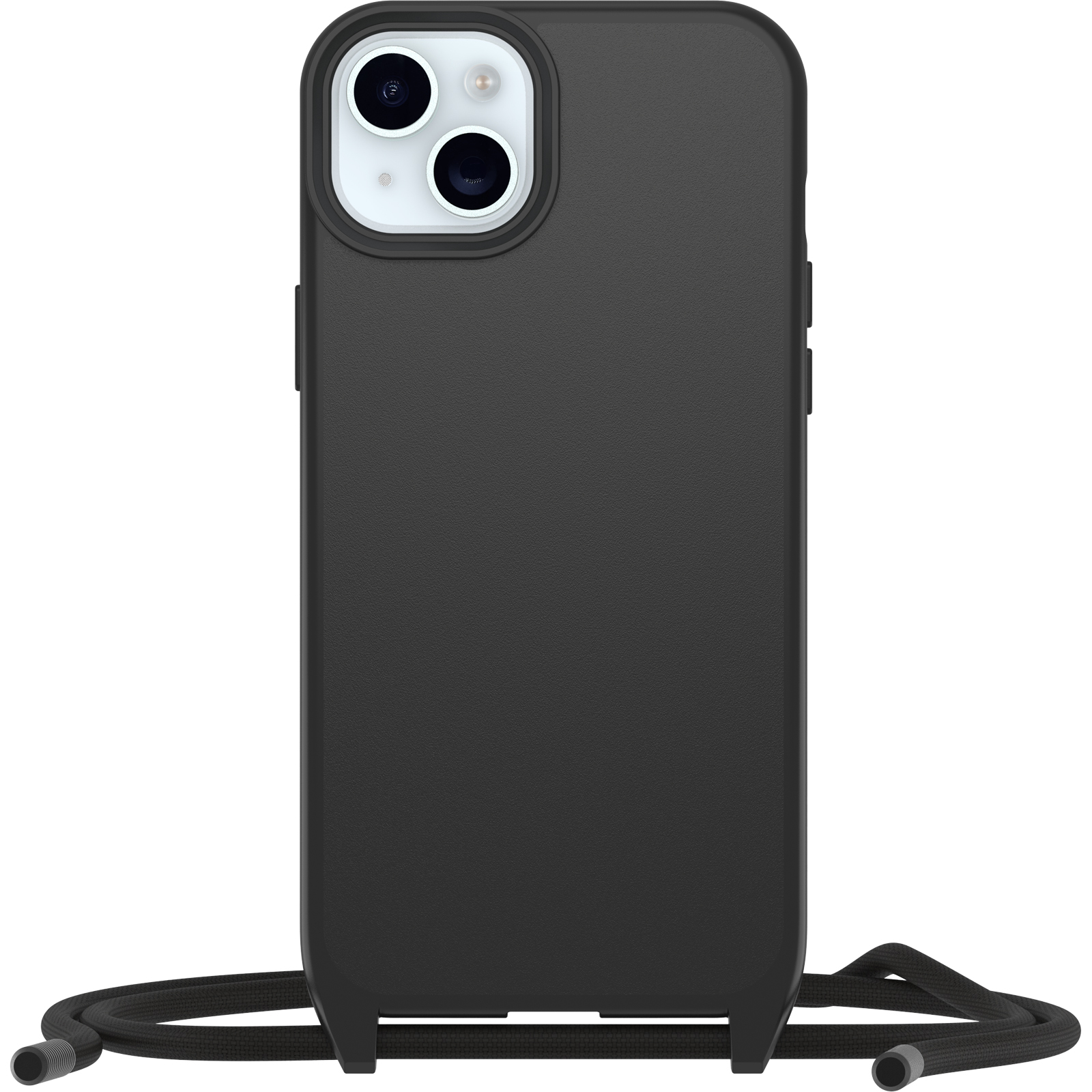 Photos - Case OtterBox iPhone 15 Plus  with Strap | React Series Necklace MagSafe Bl 