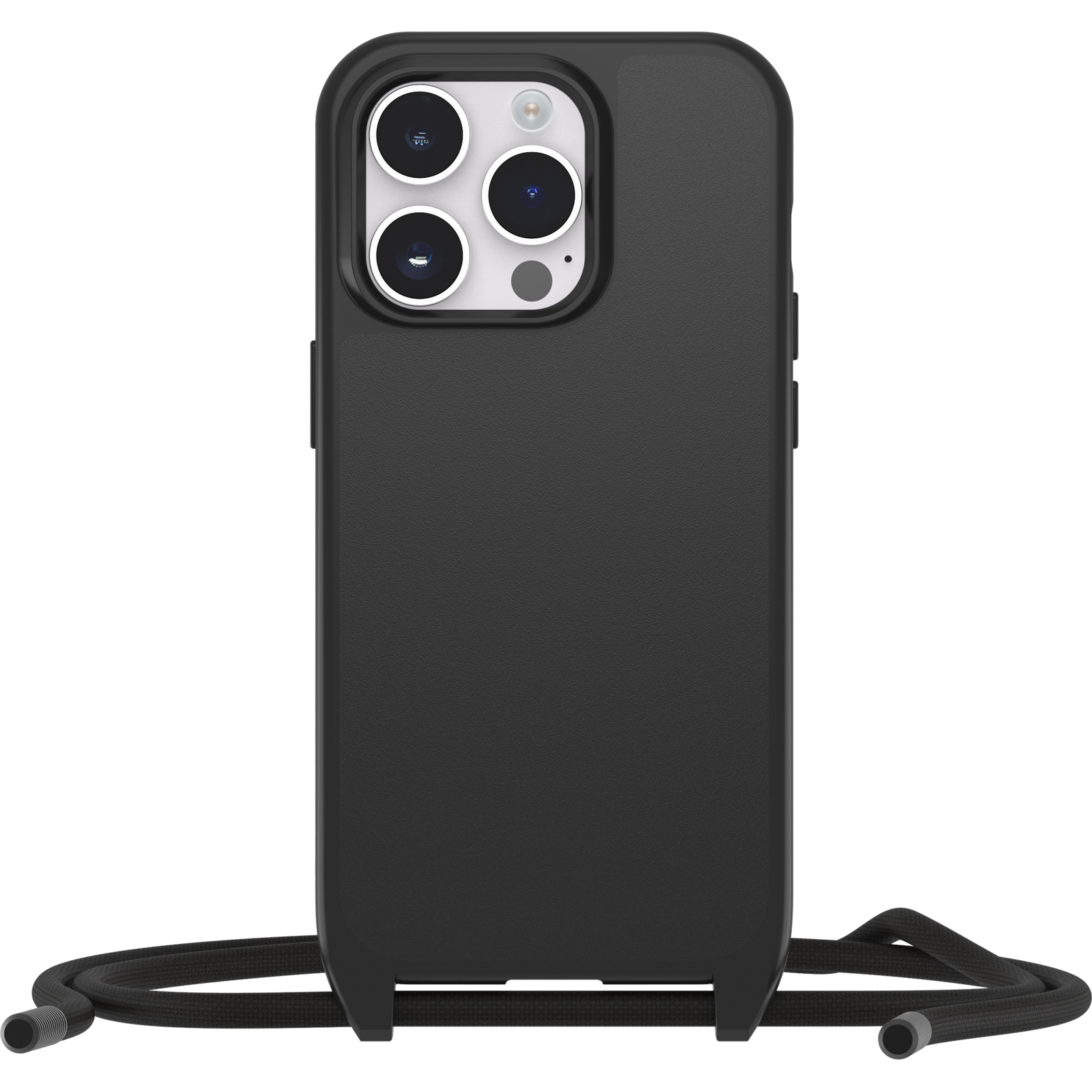 Photos - Case OtterBox iPhone 14 Pro  | React Series Necklace MagSafe Black 77-92291 