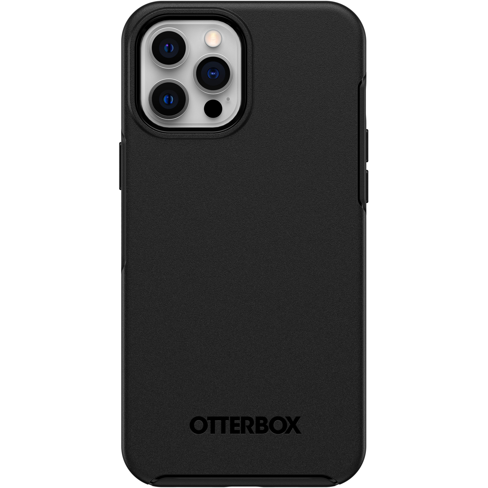 Photos - Case OtterBox iPhone 12 Pro Max Symmetry Series for MagSafe  Black 77-80139 