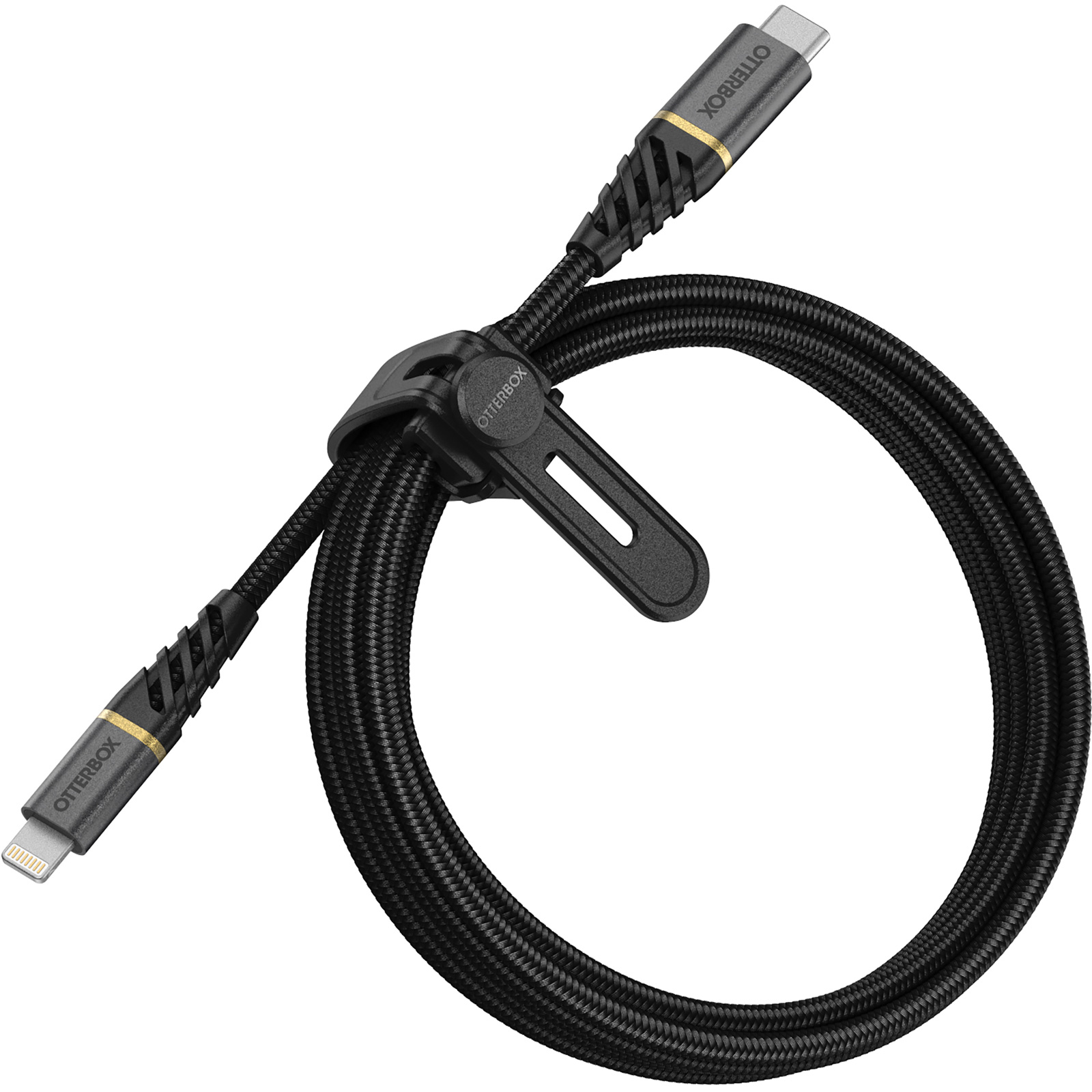 Photos - Cable (video, audio, USB) OtterBox Lightning to USB-C Fast Charge Cable - Premium Glamour Black 78-5 