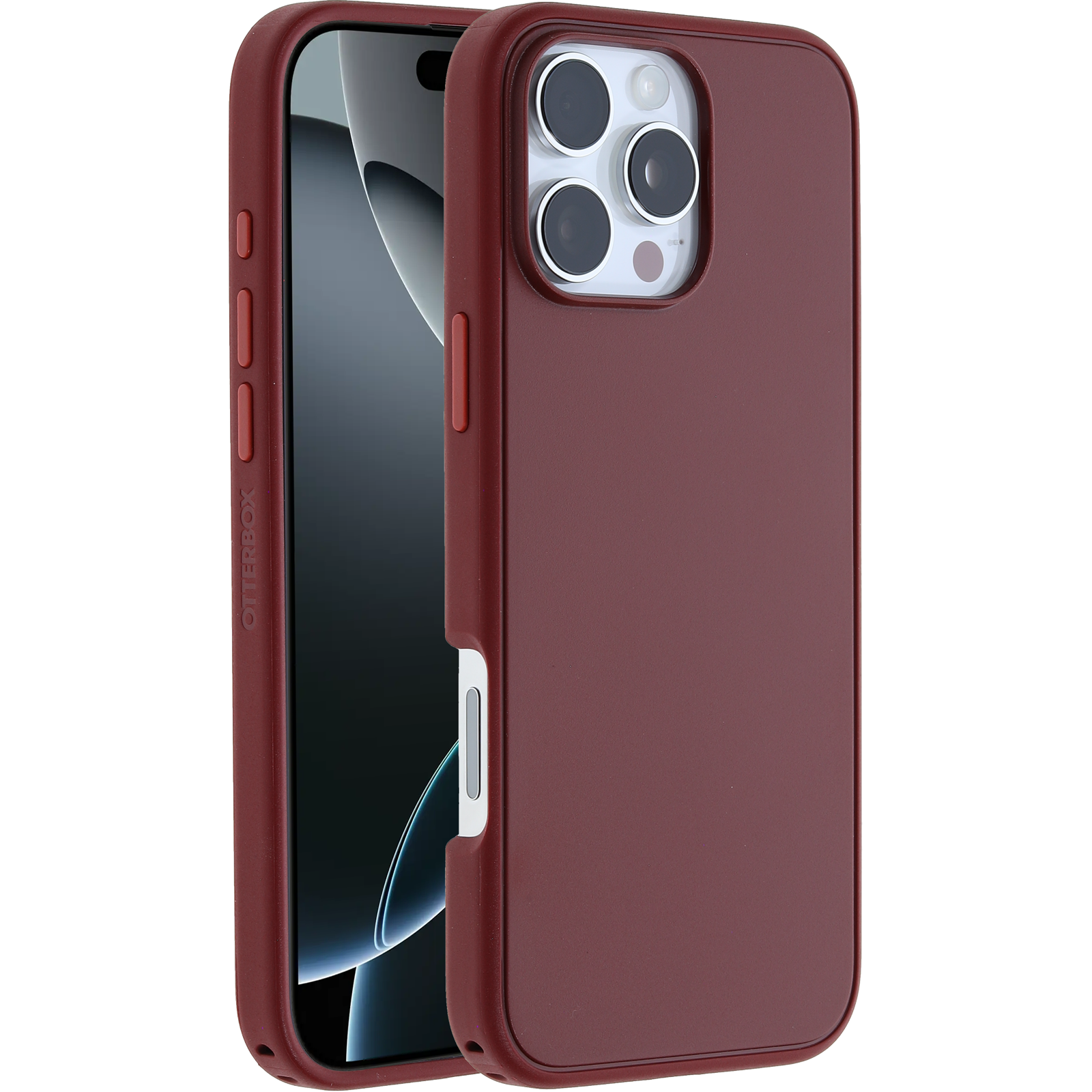 Photos - Case OtterBox iPhone 16 Pro Max  | Symmetry Series for MagSafe Brick Red 77-96590 