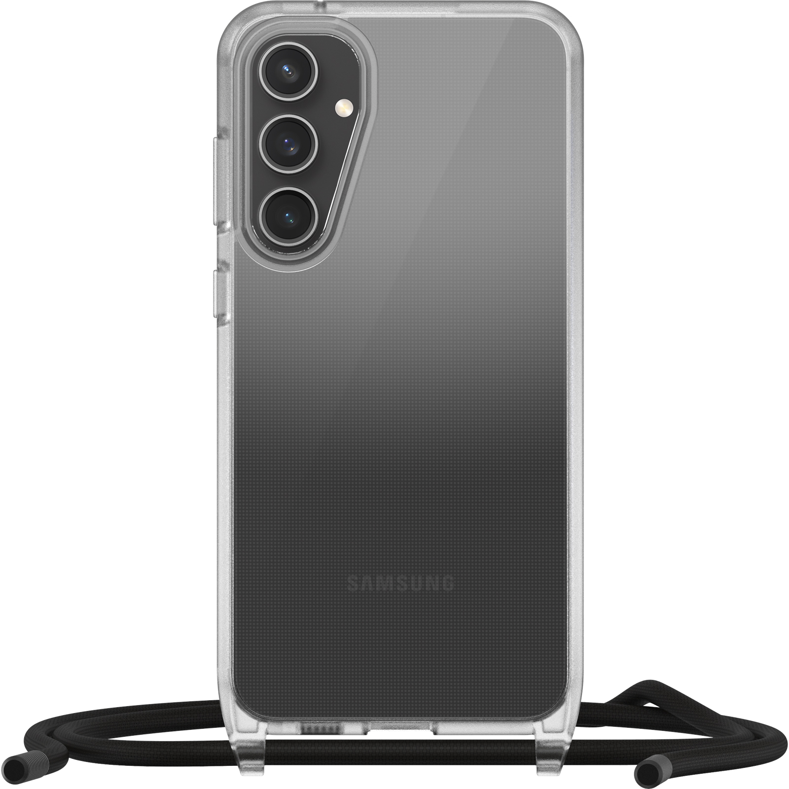Photos - Case OtterBox Galaxy S23 FE  with Strap | React Series Necklace Clear 77-94 