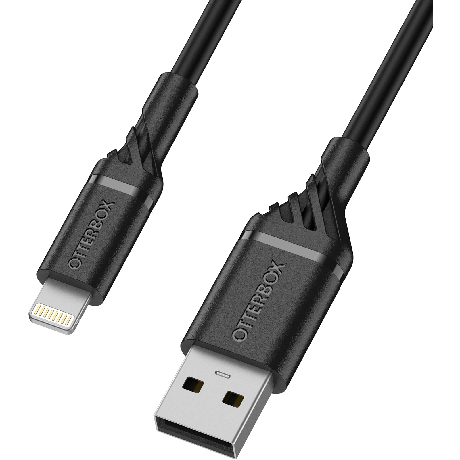 Photos - Cable (video, audio, USB) OtterBox Lightning to USB-A Cable Black 78-52525 