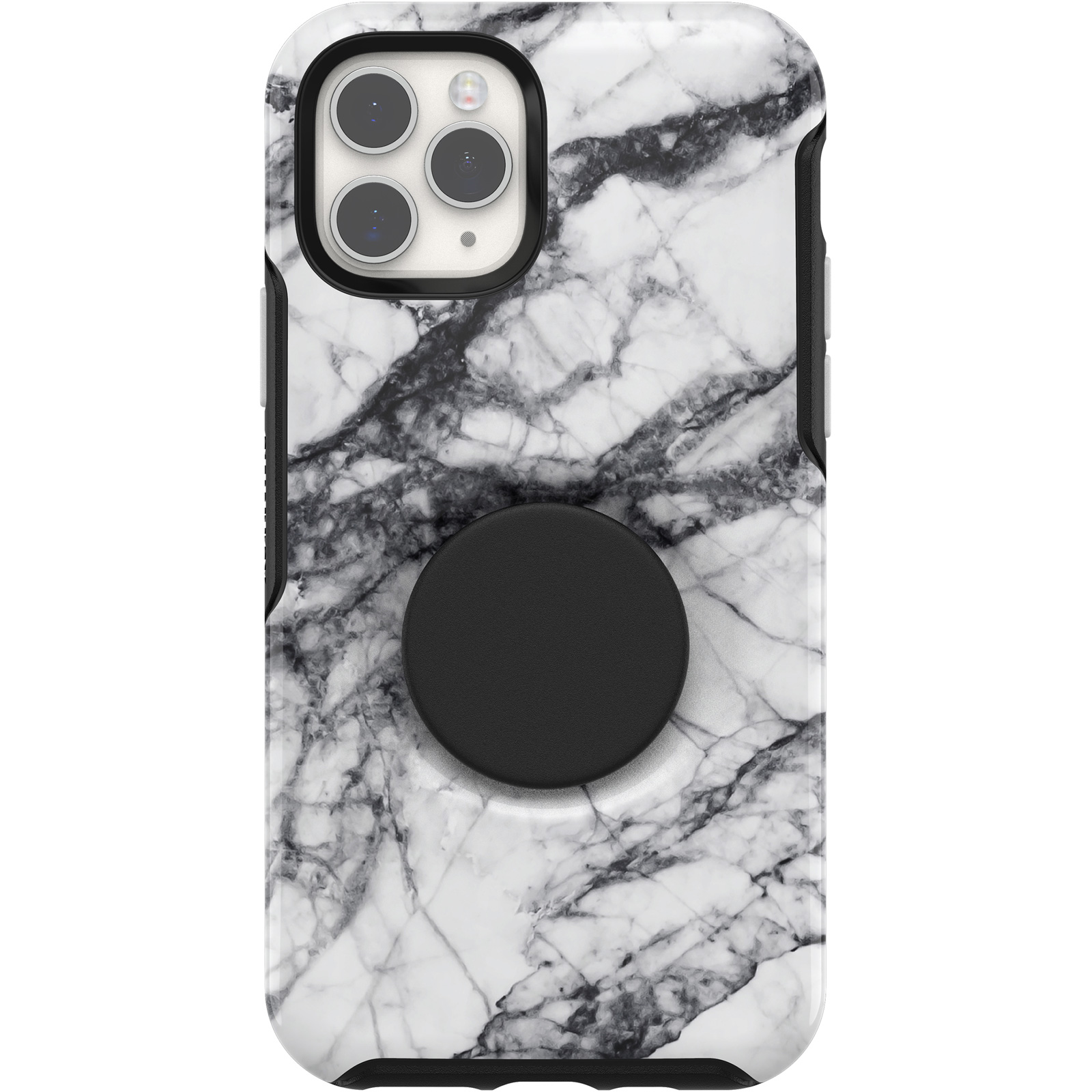 iPhone 11 Pro Otter + Pop Symmetry Series Case White Marble