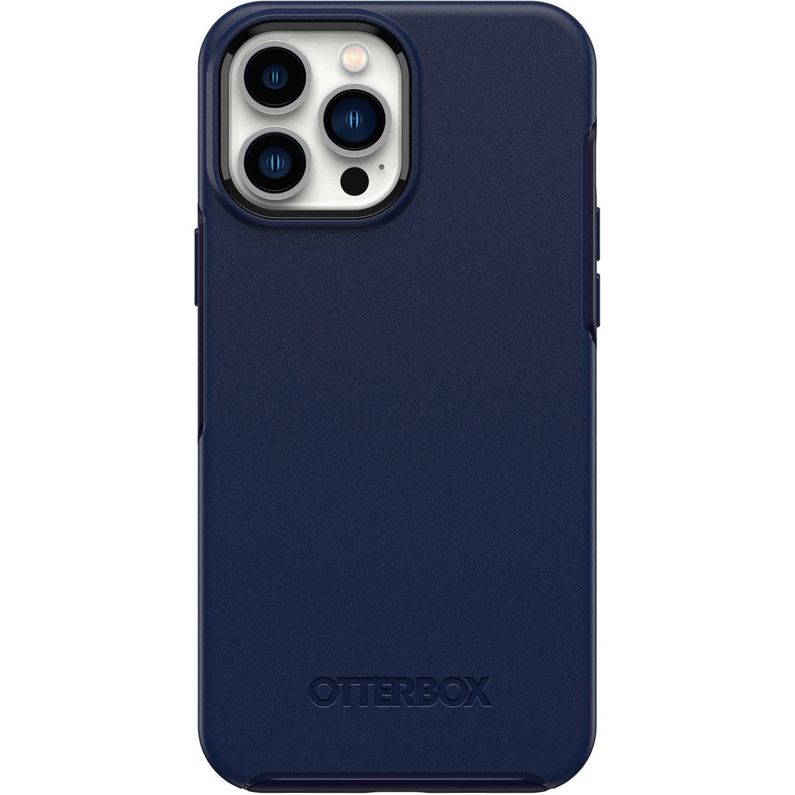 Photos - Case OtterBox Symmetry+ Series  with MagSafe for iPhone 13 Pro Max Navy Cap 
