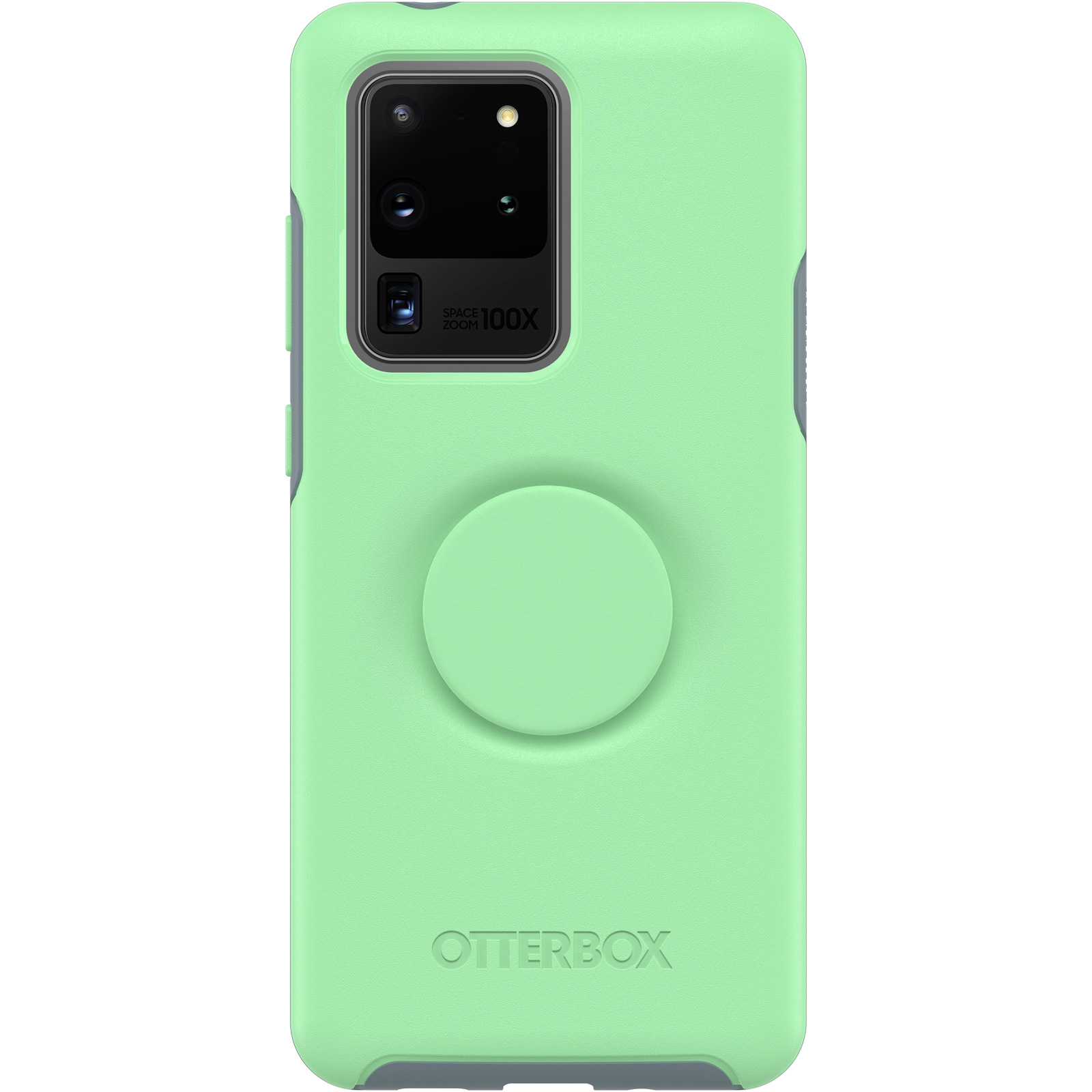 Photos - Case OtterBox Galaxy S20 Ultra 5G Otter + Pop Symmetry Series  Mint To Be 7 