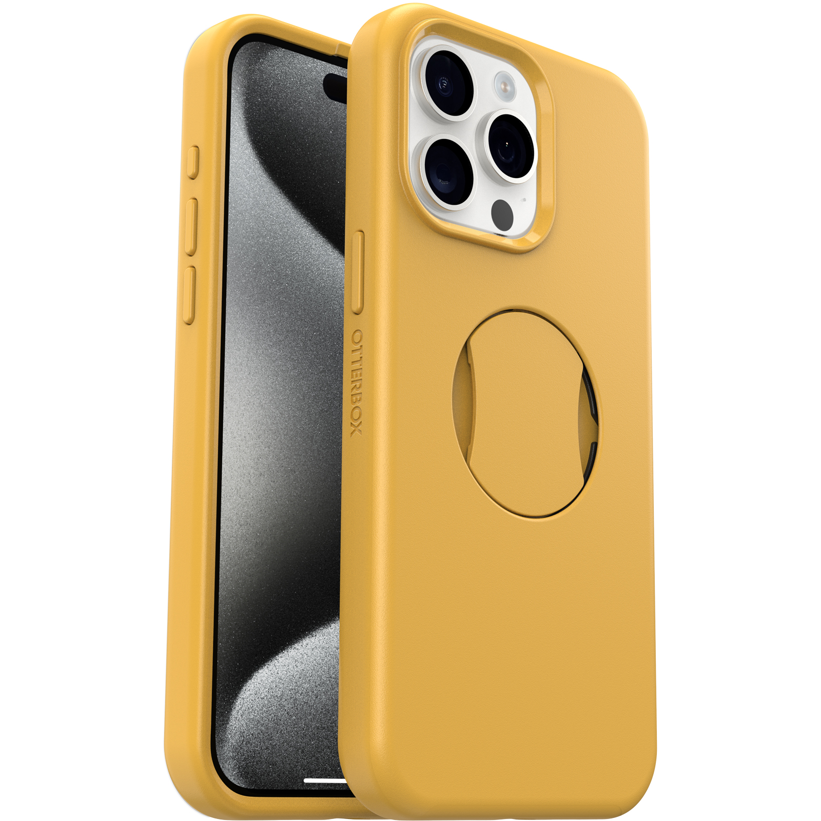 iPhone 15 Pro Max Case | OtterBox OtterGrip Symmetry Series for MagSafe Aspen Gleam 2.0
