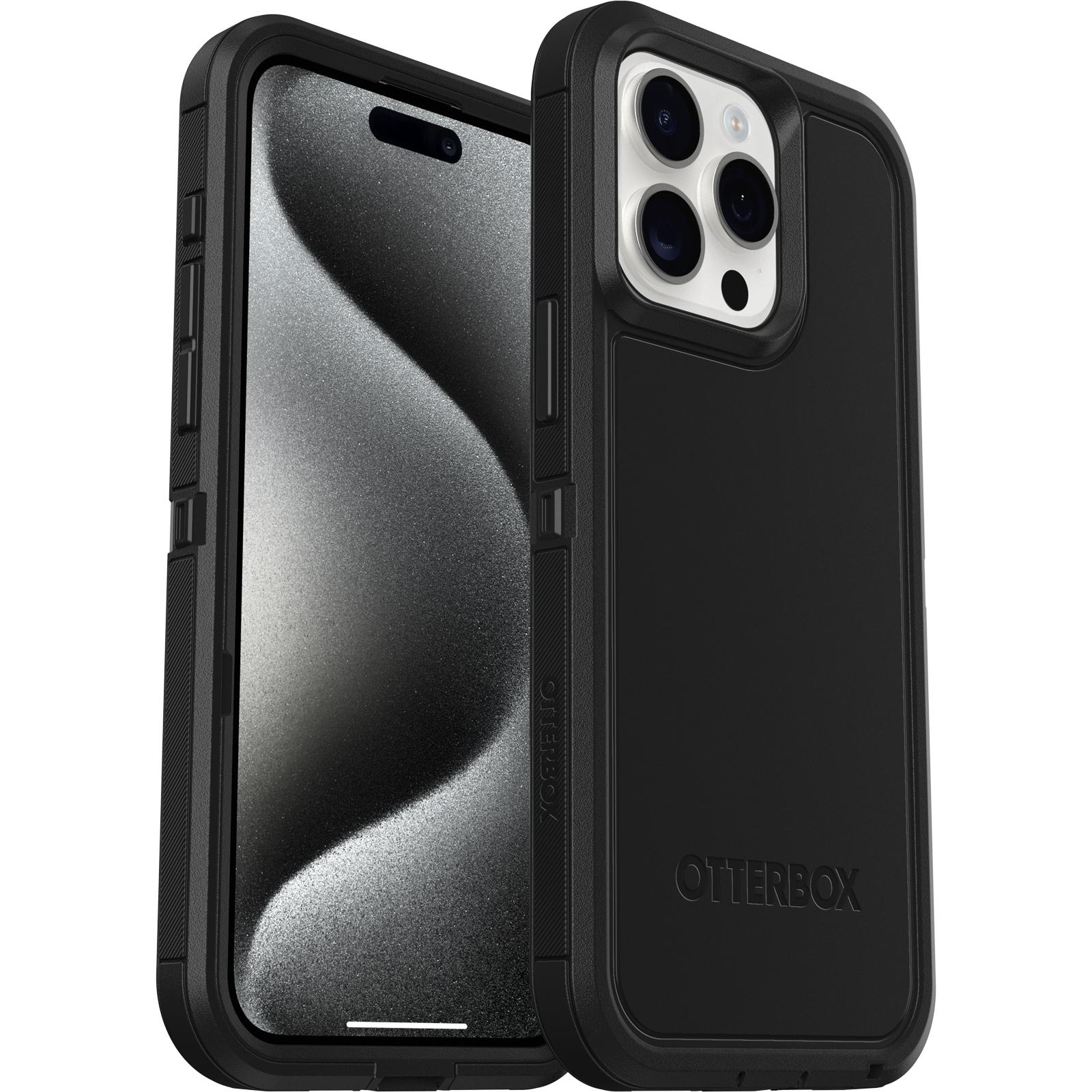 Photos - Case OtterBox iPhone 15 Pro Max  | Defender Series Black 77-92966 