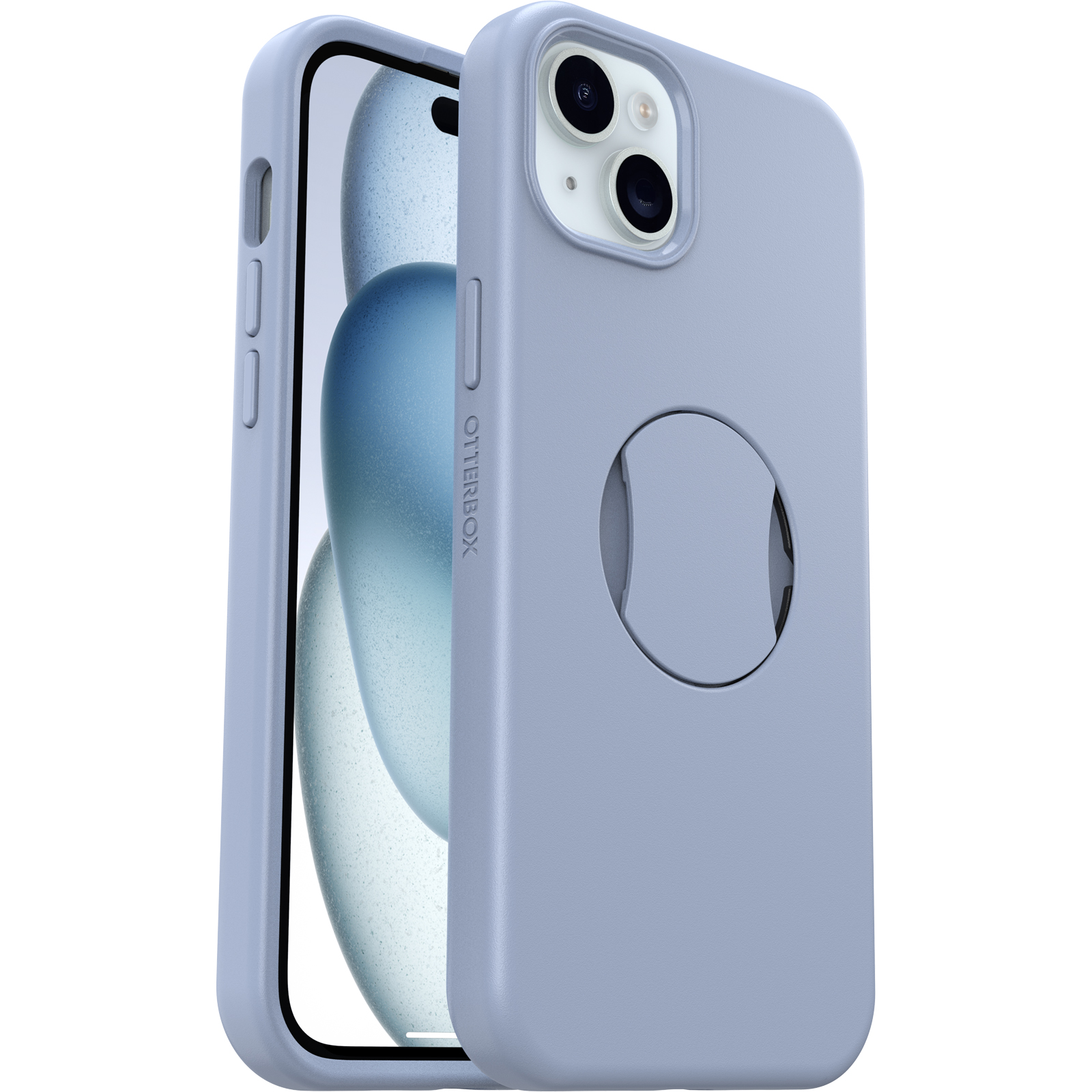 iPhone 15 Plus Case | OtterBox OtterGrip Symmetry Series for MagSafe You Do Blue